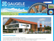 Tablet Screenshot of gaugele.com